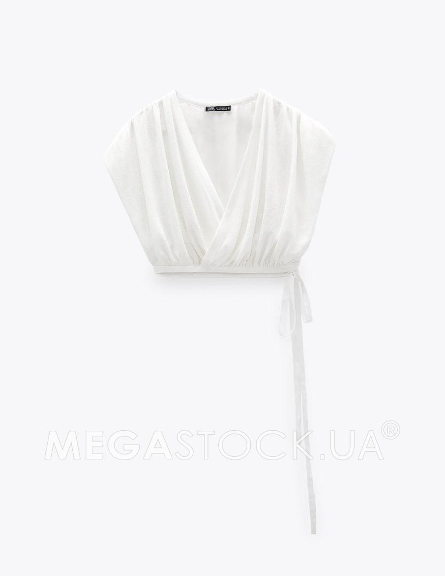 Топ Zara Ж1069236 (5644/683/251А) колір білий