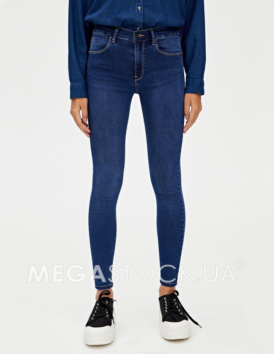 Джинси PULL & BEAR Ж1090364 (9684/313/407) колір синiй