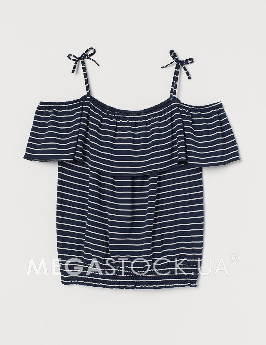 Футболка H&M ДД013169 (09387463) колір синій