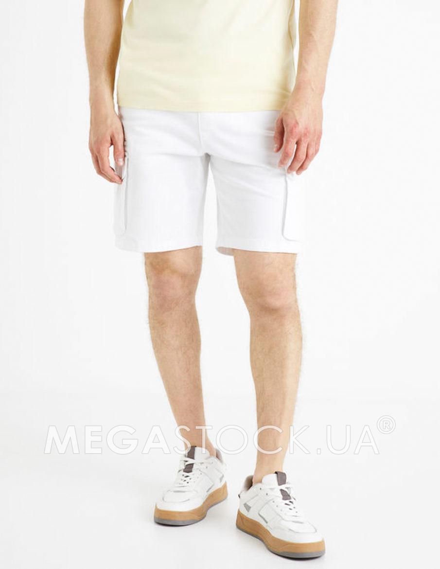Шорти celio М0135892 колір білий
